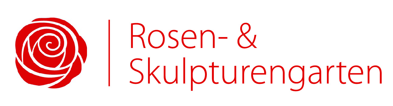 Logo: Rosenfeld: Rosen und Skulpturengarten (Link zur Startseite)